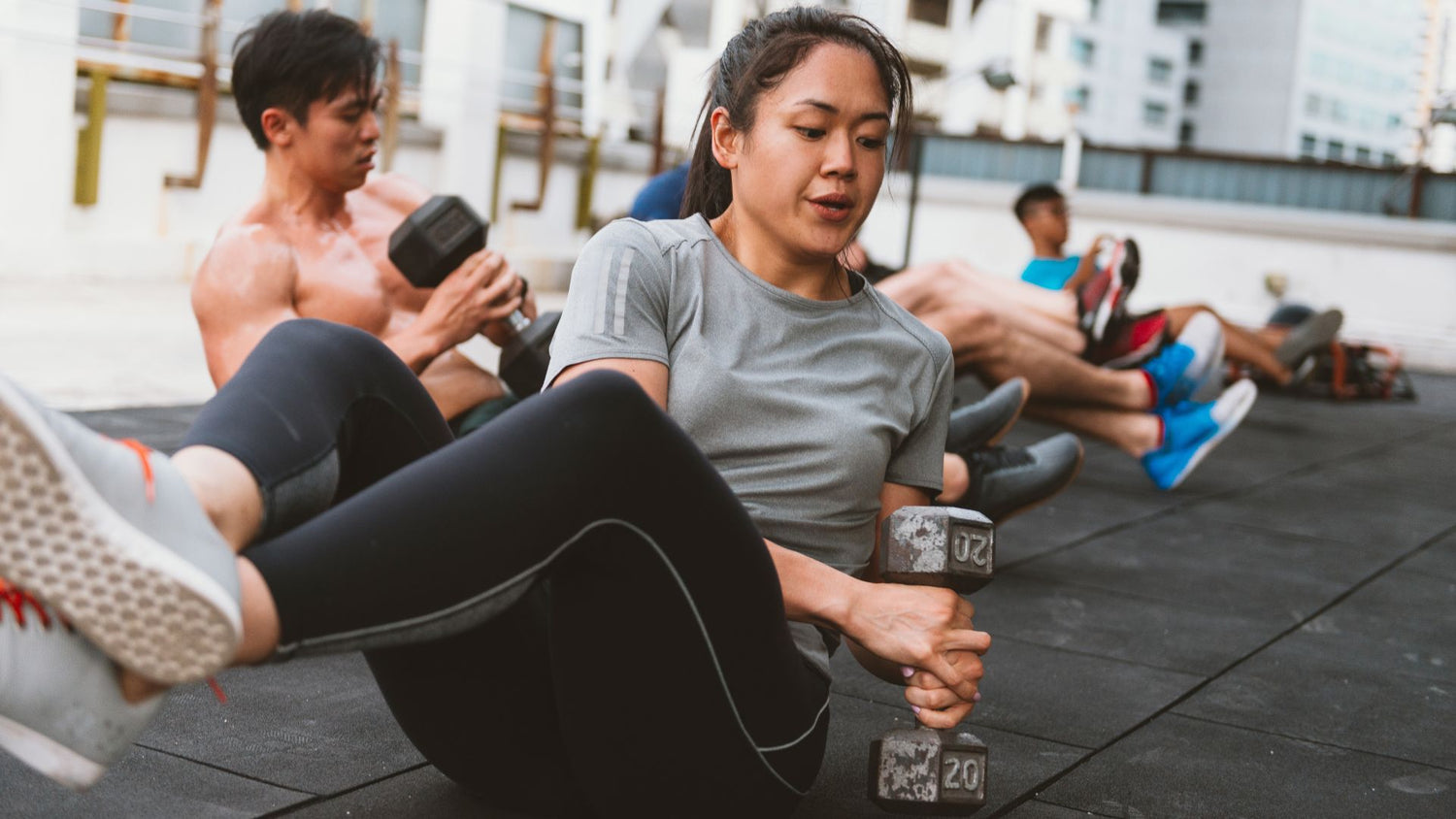 Women Doing Workout