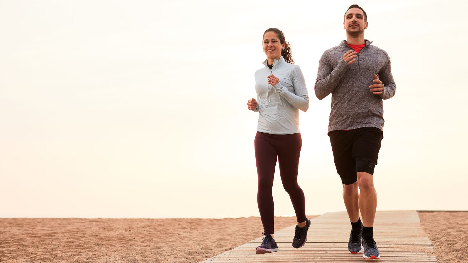Couple Jogging