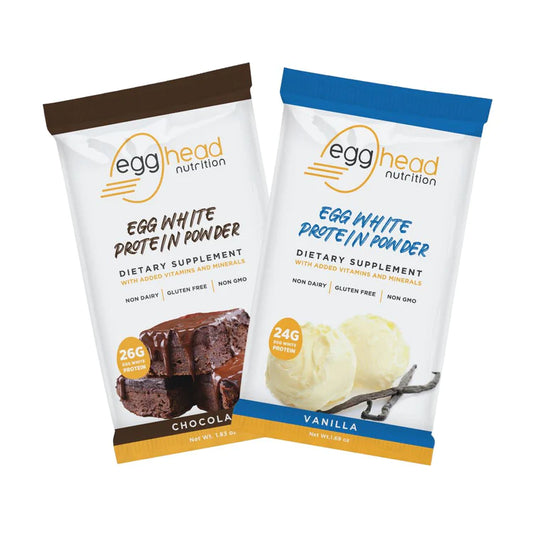 Chocolate and Vanilla Protein Sachets